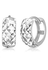 admirable white gold childrens huggie earrings